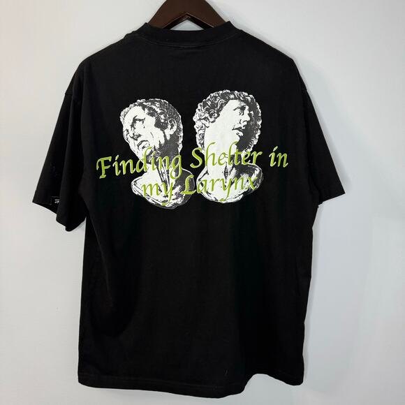 $uicideboy$ G59 Record Finding Shelter in my Larynx T Shirt Black Mens Sz L Tee - Picture 9 of 10
